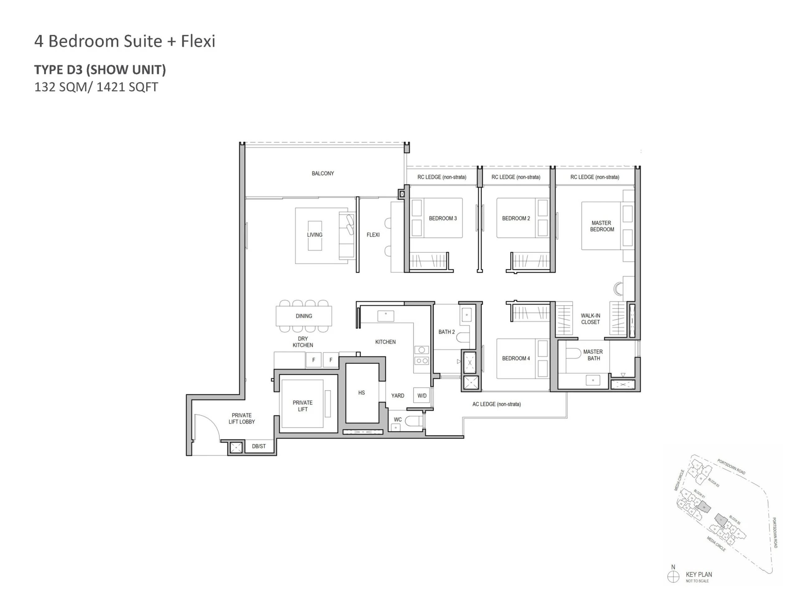 Bloomsbury Residences floorplan